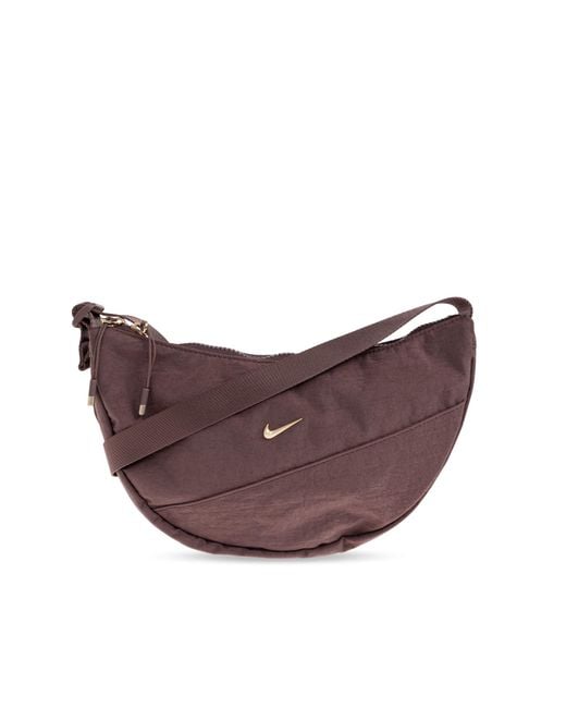 Nike Purple Bag With Logo