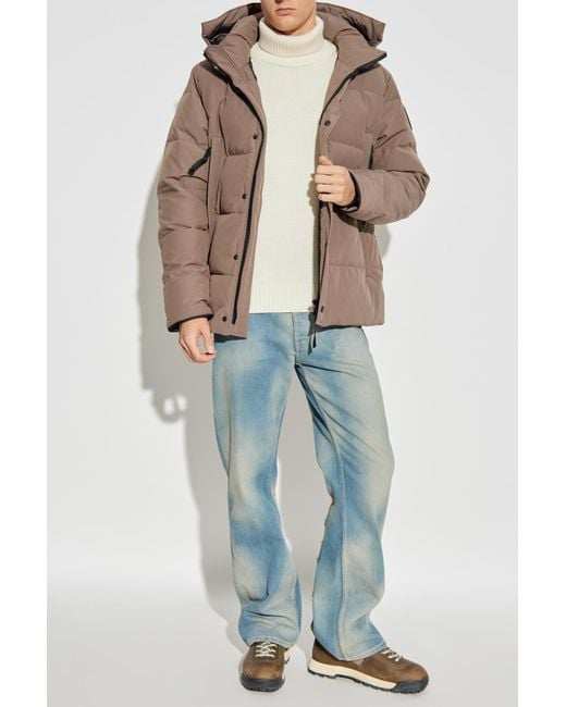 Canada Goose Brown Wyndham Puffer Jacket for men