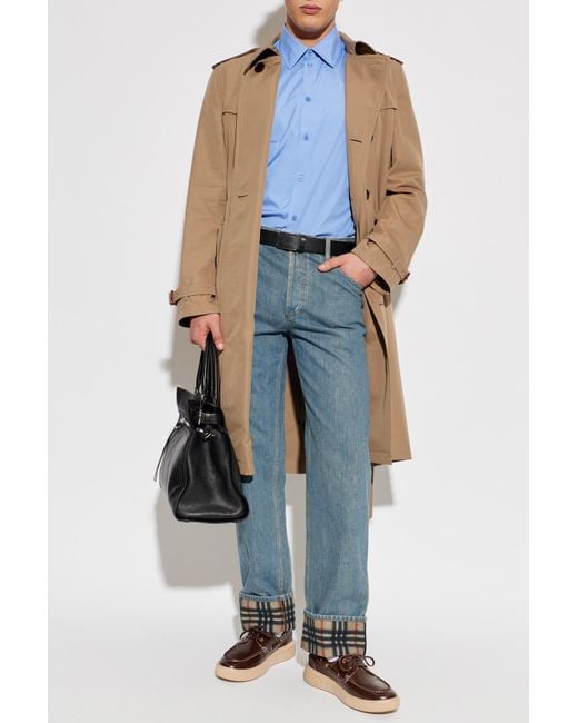 Burberry Blue 'Sam' Shirt for men