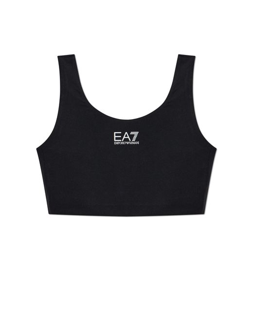EA7 Black Short Training Top