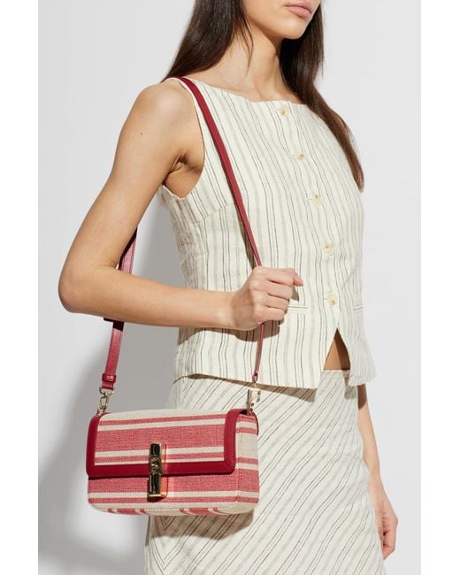 Furla Red Shoulder Bag "Iride Small"