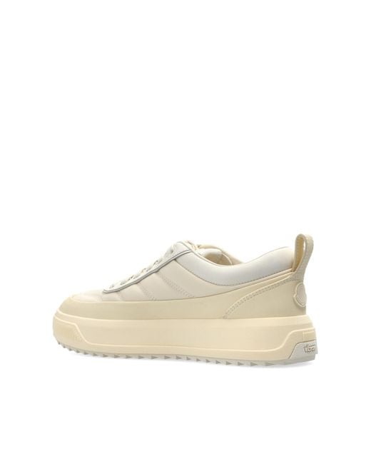 Moncler Natural Sports Shoes With Logo