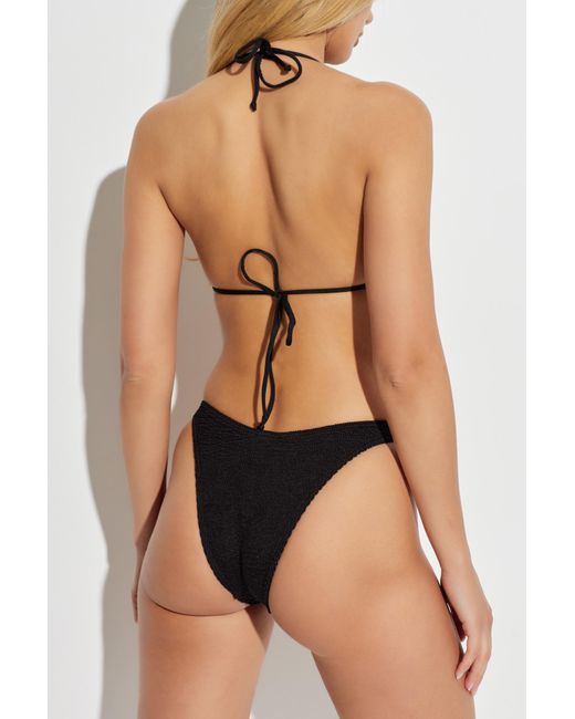 Bondeye Black Bikini Top "Ring Ingrid"