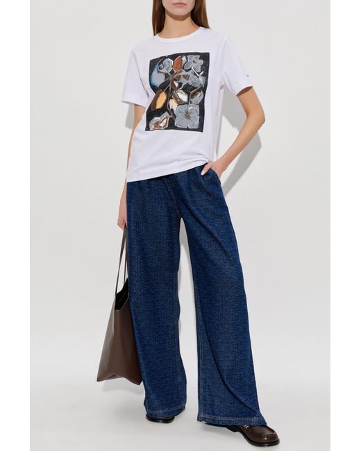 Munthe White T-Shirt "Rascali"