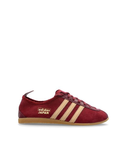 Adidas Originals Red 'Japan' Sports Shoes for men