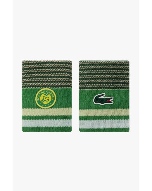 Lacoste Green Set Of 2 Wristbands