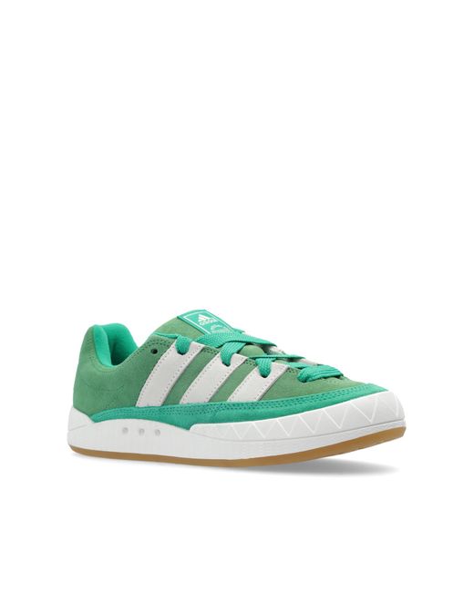 Adidas Originals Green 'Adimatic' Sneakers