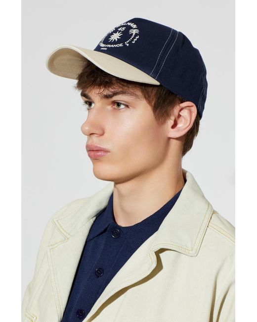 Balmain Blue Baseball Cap for men