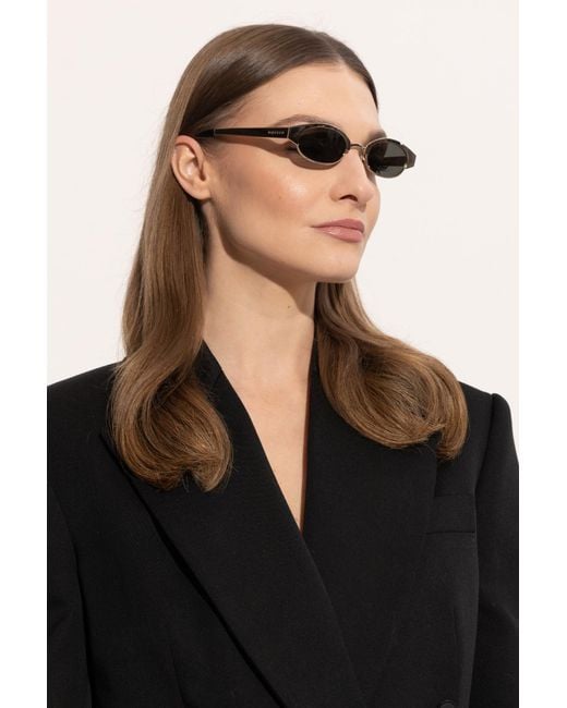 McQueen Metallic Sunglasses