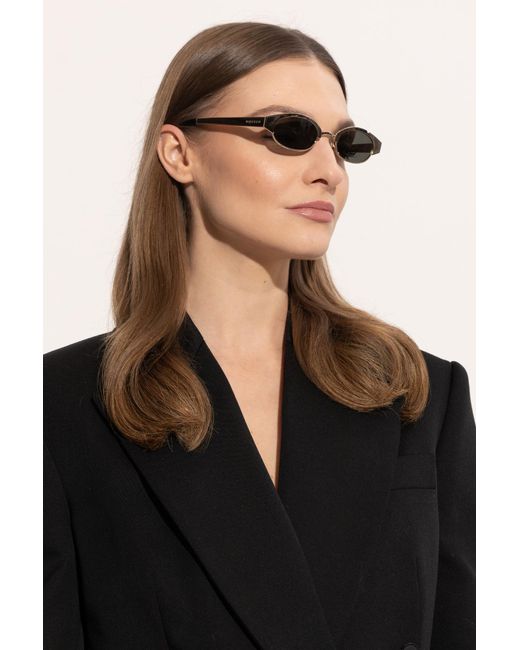 McQueen Metallic Sunglasses