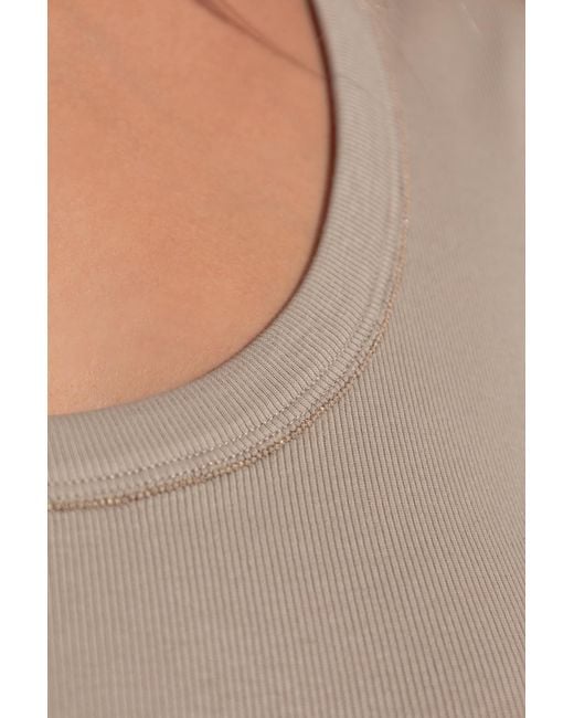 Fabiana Filippi Blue Cotton T-Shirt