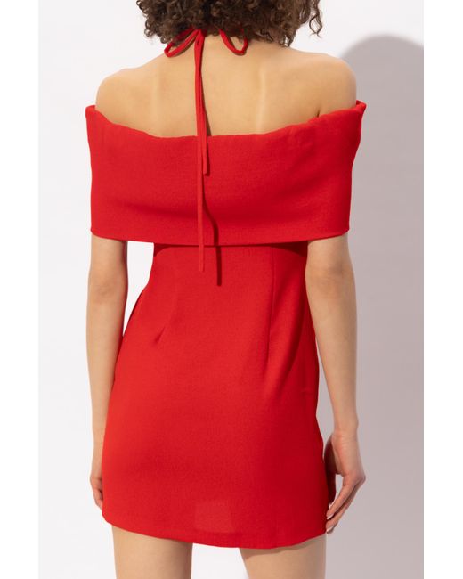 Blumarine Red Short Dress