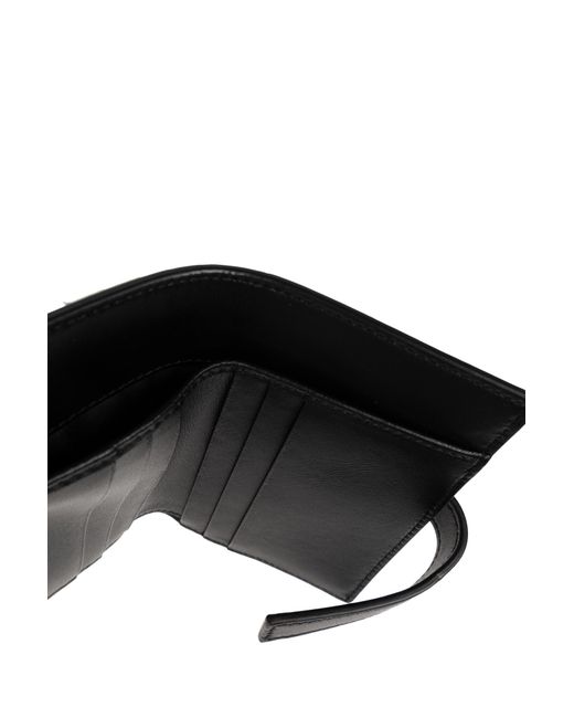Balmain Black Monogram Wallet