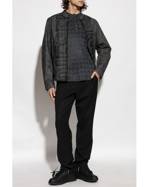 DIESEL Gray Jacket 'L-Evert-A' for men