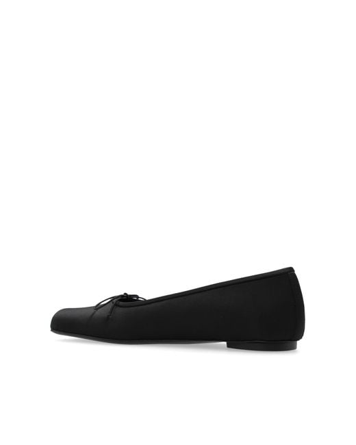 Balenciaga 'Anatomic' Ballet Flats in Black | Lyst