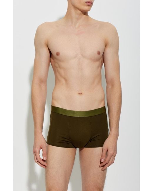 CDLP Green Logo Boxer Briefs Triple Pack for men