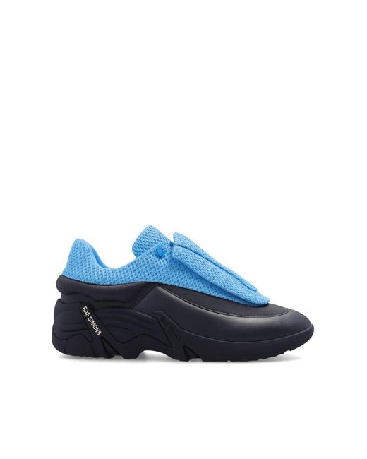 Raf Simons 'antei' Lace-up Sneakers in Blue | Lyst