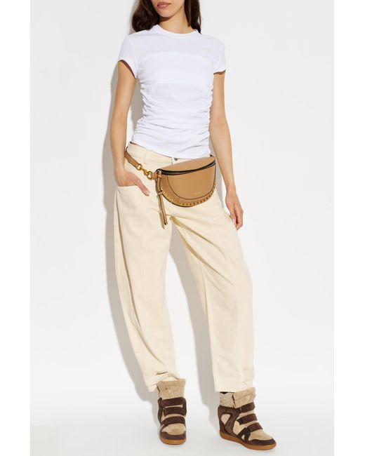 Isabel Marant White T-Shirt "Maelie"