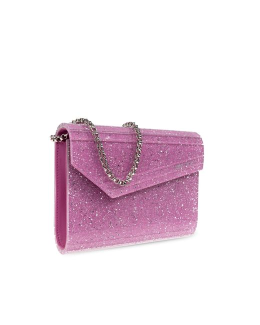 Jimmy Choo Purple Clutch Candy