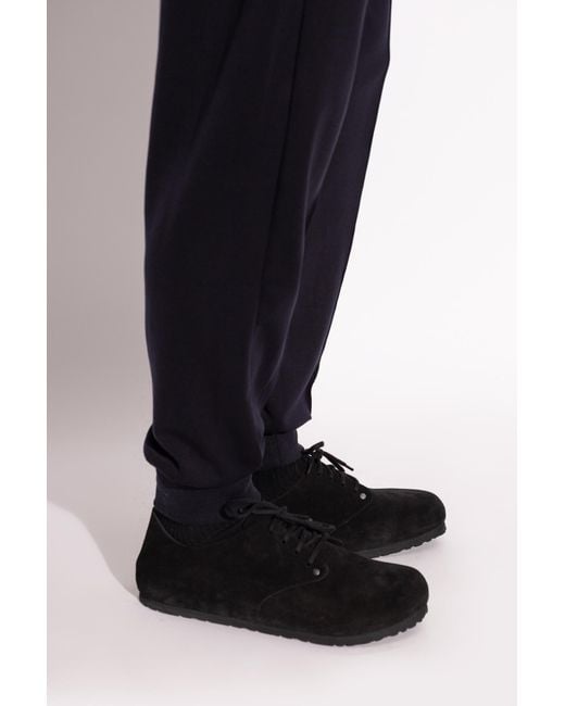 Birkenstock Black 'Maine' Shoes for men