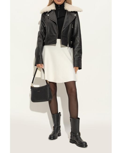 Dolce & Gabbana Black Leather Ankle Boots