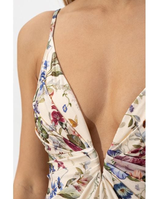 Zimmermann Brown One-Piece Swimsuit