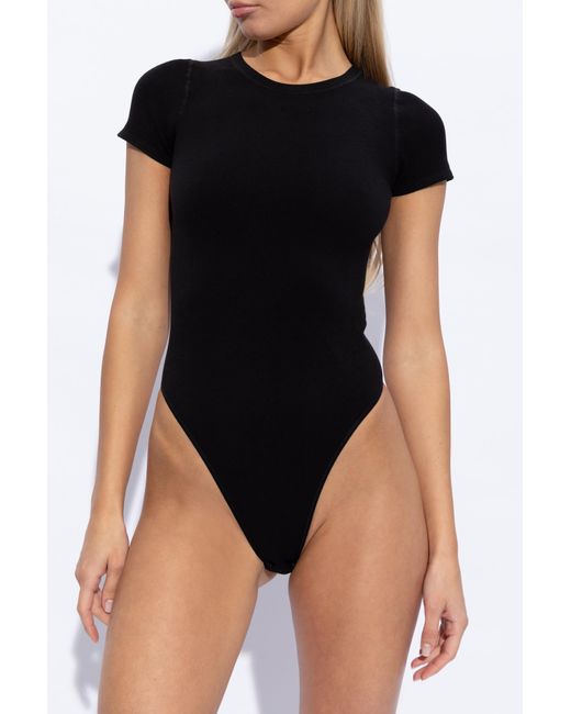 Alexander Wang Black Bodysuit From The 'Underwear' Collection