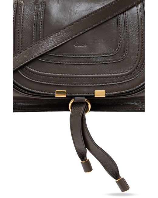 Chloé Black Handbag Marcie Double Small