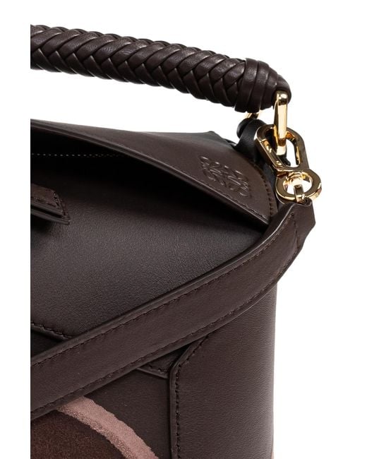 Loewe Black Handbag "Puzzle Small"