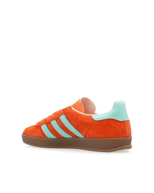Adidas Originals Orange 'gazelle Indoor' Sports Shoes,