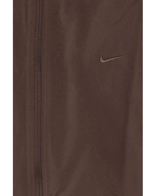 Nike Brown Light Hooded Jacket for men