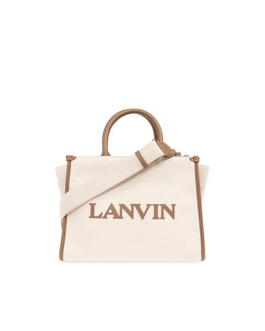 Lanvin Natural 'pm' Shoulder Bag,