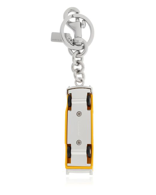 COACH Metallic Keychain With Charm