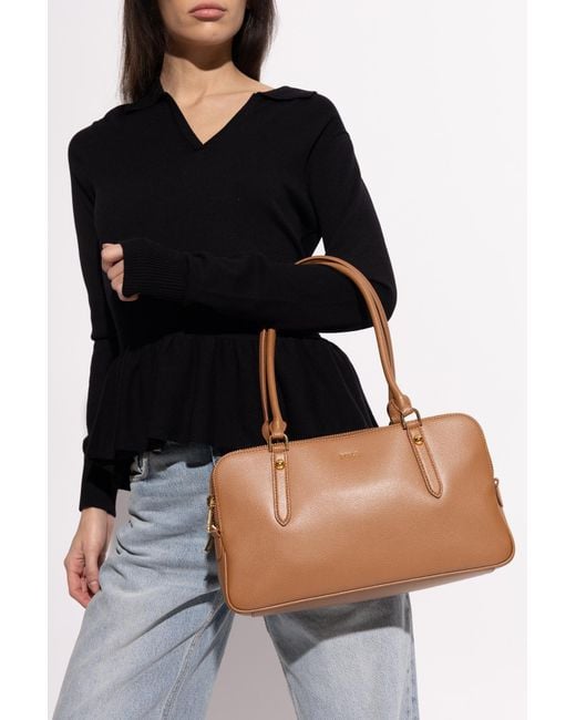Furla Brown 'Giulia Medium' Shoulder Bag