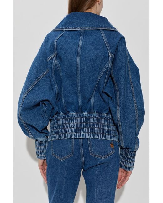 Balmain Blue Denim Jacket