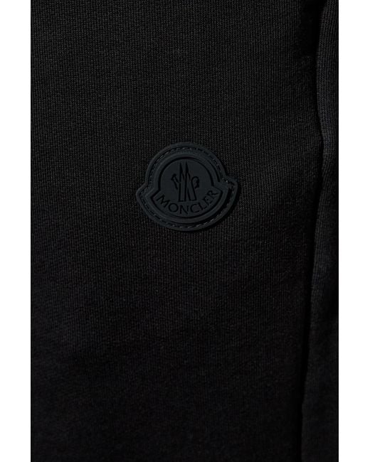 Moncler Black Sweatpants for men