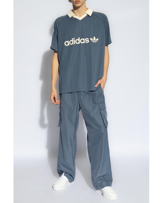 Adidas Originals Blue 'Cargo' Pants for men