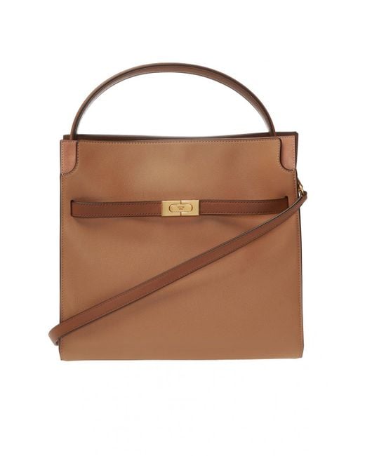 Tory Burch Red Lee Radziwill Double Bag