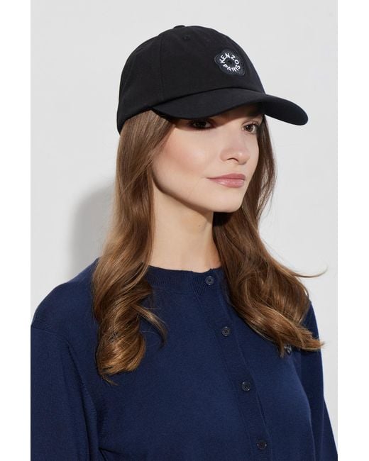 KENZO Black Cap With Logo