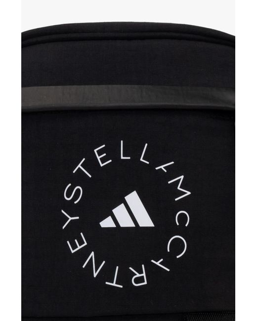 Adidas By Stella McCartney Black Belt Bag With Logo