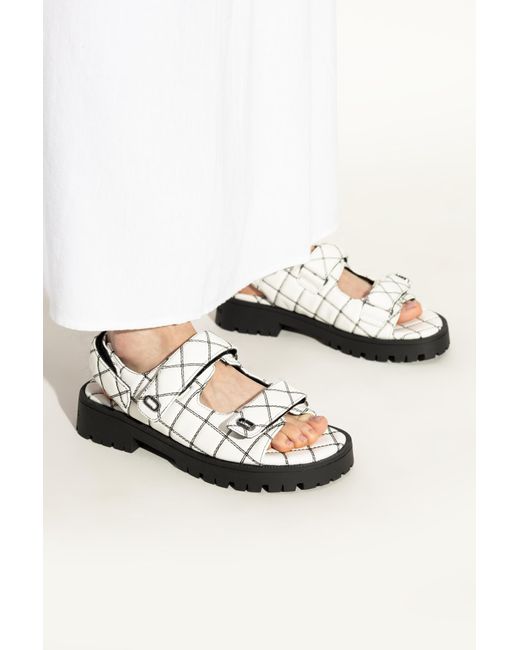 Marc Jacobs White Sandals 'Sunny'