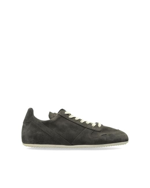 Rick Owens Black 'Minimal Sneaks' Sports Shoes for men