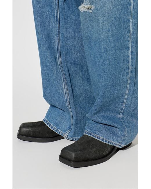 AllSaints Black 'Orla' Ankle Boots for men