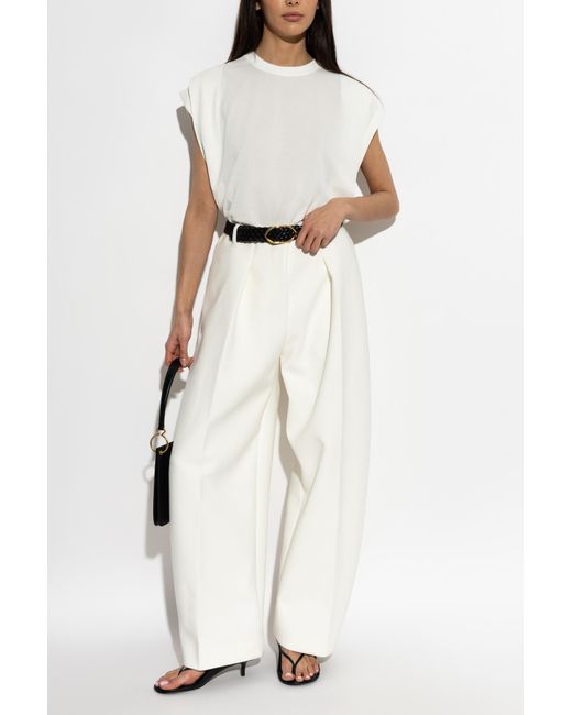 Jacquemus White Top "Ventadou"