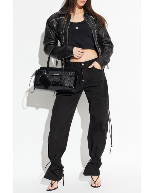 DSquared² Black 'Loose Twst' Jeans