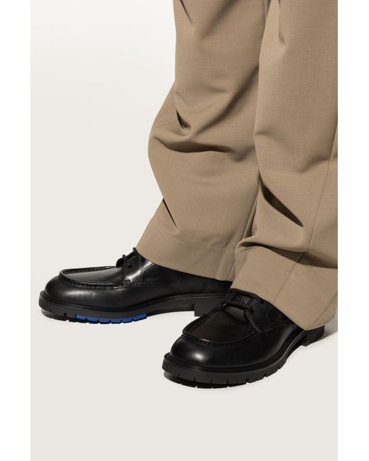 Burberry Natural Leather 'Rogue' Boots for men