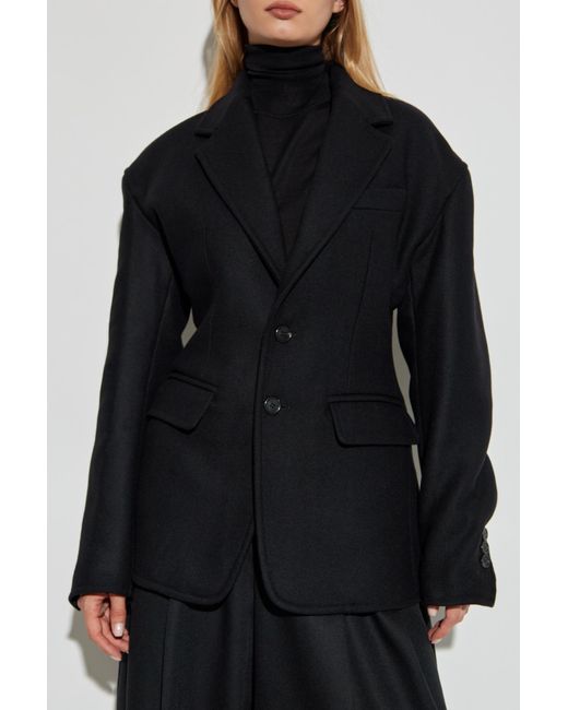 DSquared² Black Wool Jacket