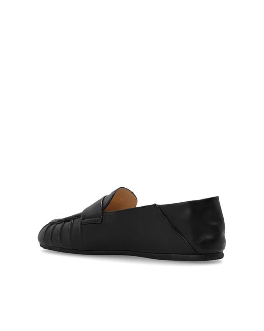 Stuart Weitzman Black Leather Shoes Type Loafers