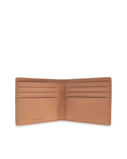 Marc Jacobs Brown Portfolio With Logo