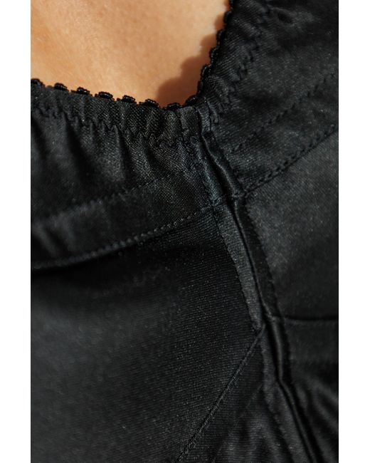 Dolce & Gabbana Black Strappy Top
